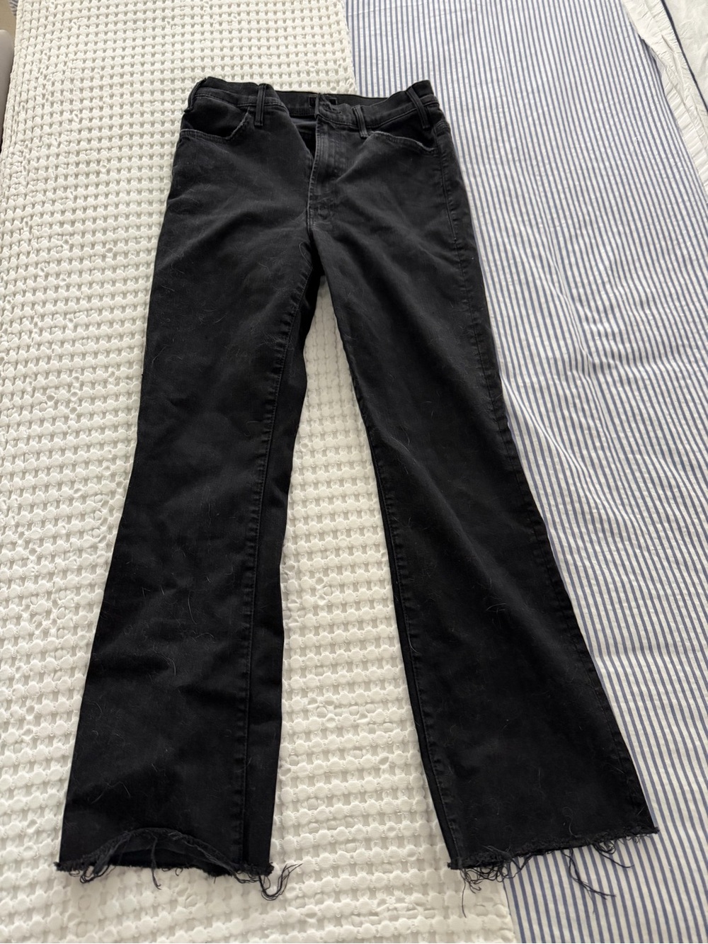 MOTHER Hustler Ankle Fray Not Guilty Size 26